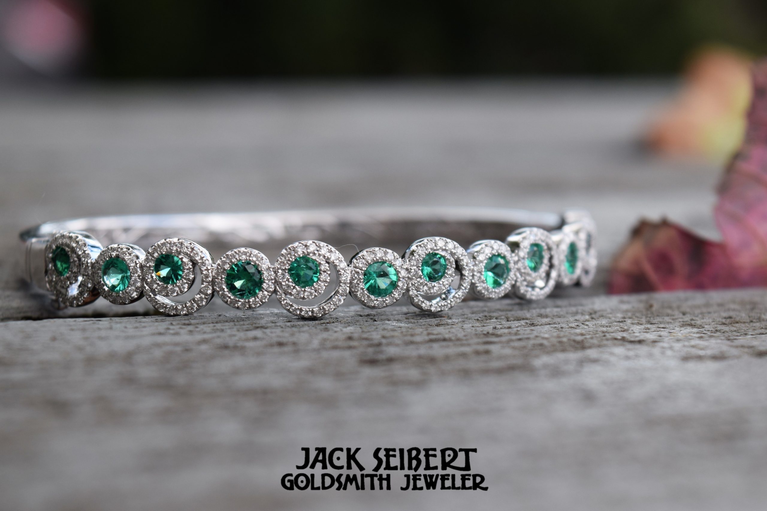 Premium Quality Sterling Silver Emerald Bracelet - Gleam Jewels-hdcinema.vn